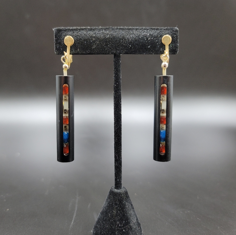 Light up earrings vintage